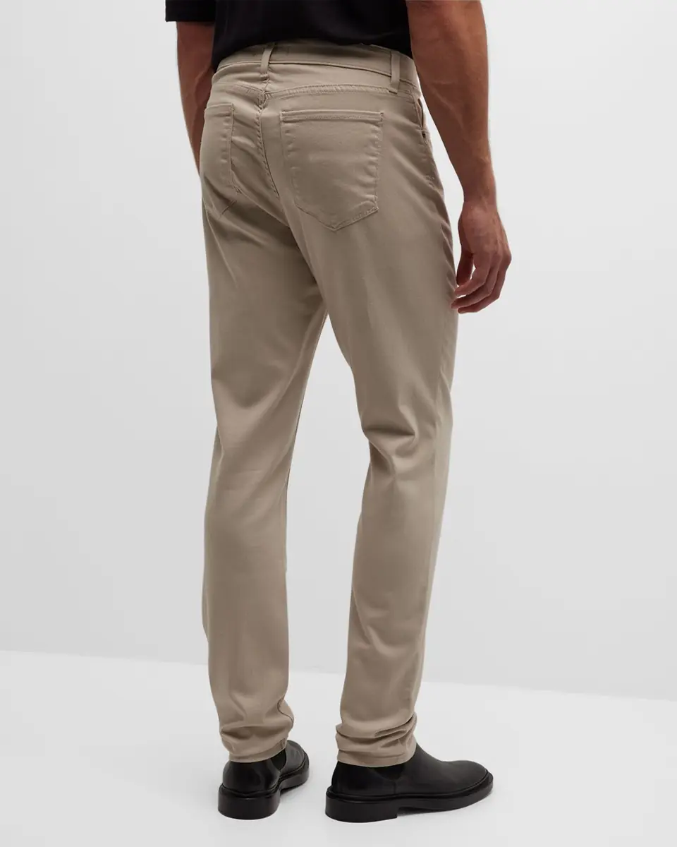 Monfrère Men's Parisian Luxe Brando Khaki Pants | Thumbnail 2 Monfrère Men's Parisian Luxe Brando Khaki Pants | Thumbnail 2