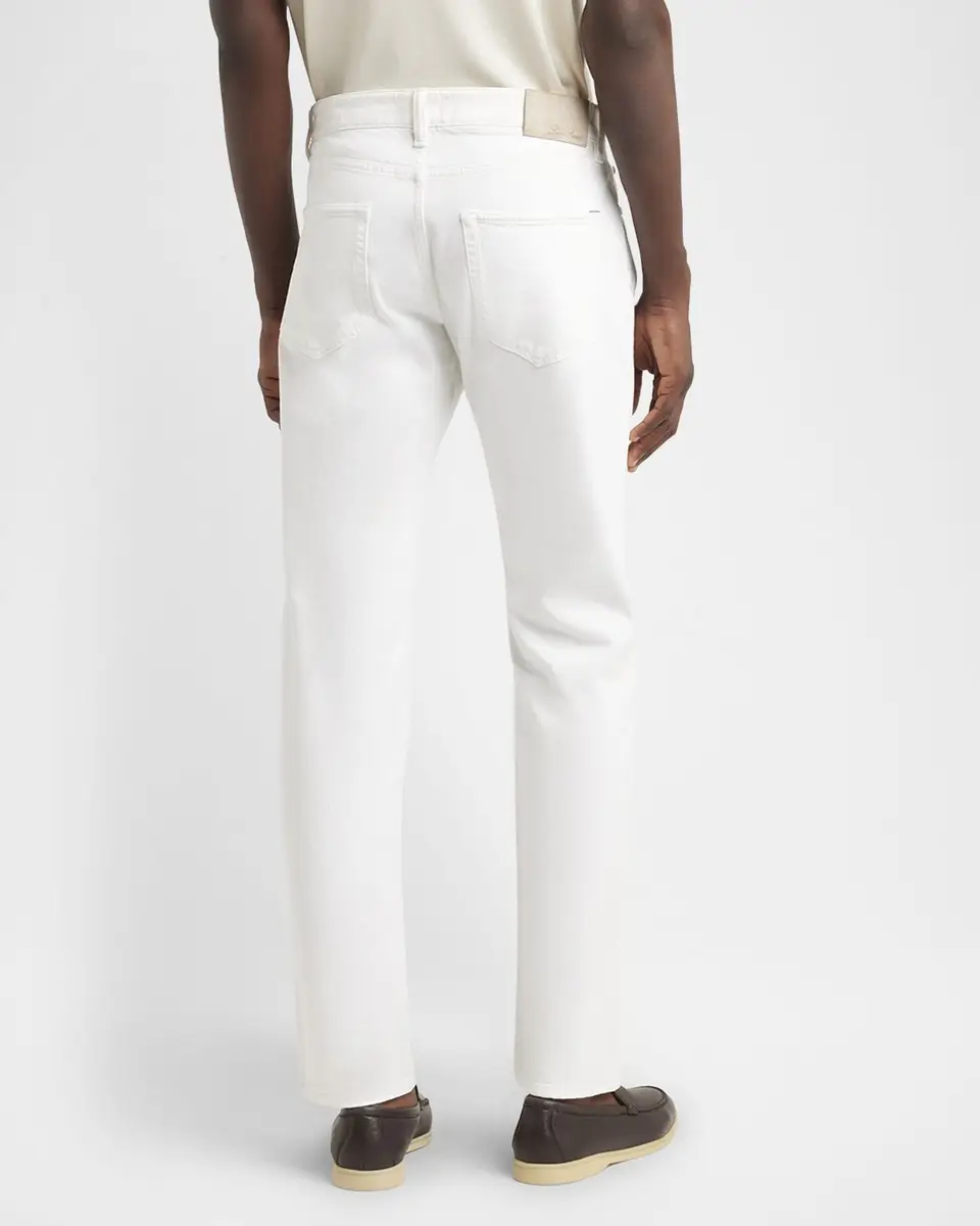 Loro Piana Men's Straight Leg 5-Pocket Pants | Thumbnail 5