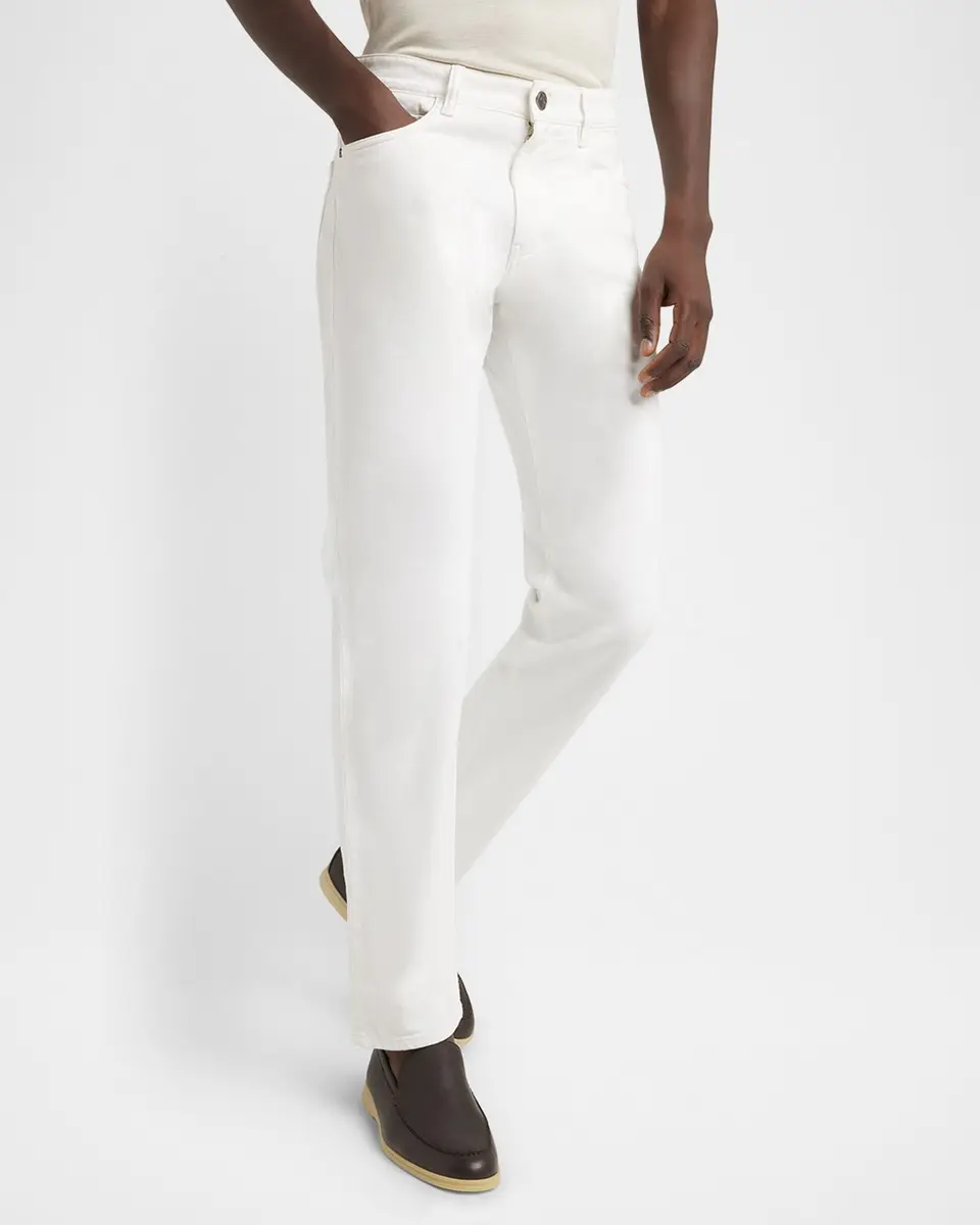 Loro Piana Men's Straight Leg 5-Pocket Pants | Thumbnail 6