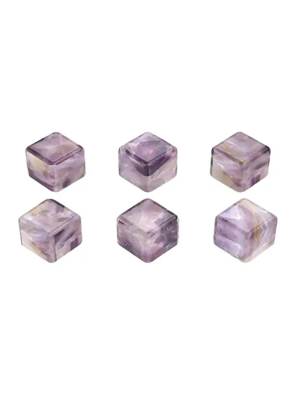 Anna New York Amethyst Cubes, Set of 6