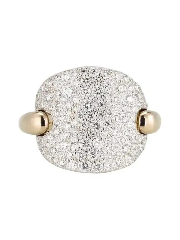 Sabbia 18k White Gold and Diamond Ring