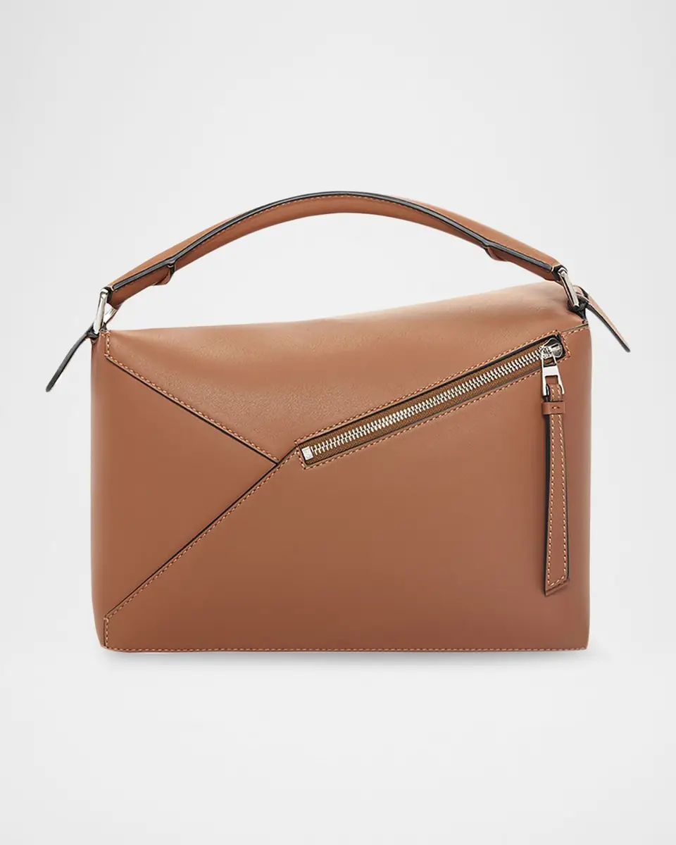 Loewe Puzzle Edge Medium Top-Handle Bag in Grained Leather | Thumbnail 16 Loewe Puzzle Edge Medium Top-Handle Bag in Grained Leather | Thumbnail 16