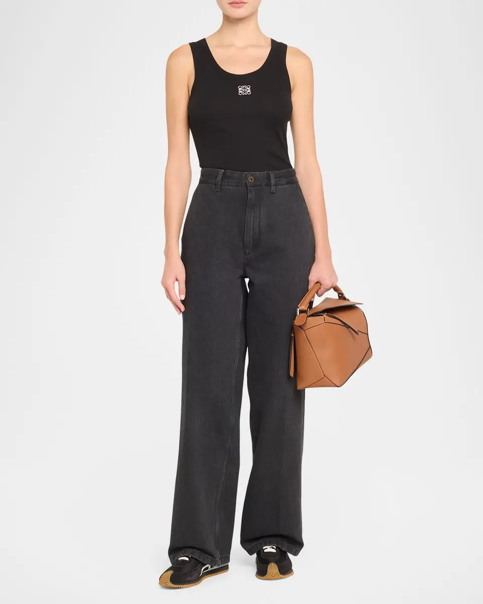 Loewe Puzzle Edge Medium Top-Handle Bag in Grained Leather | Thumbnail 18 Loewe Puzzle Edge Medium Top-Handle Bag in Grained Leather | Thumbnail 18