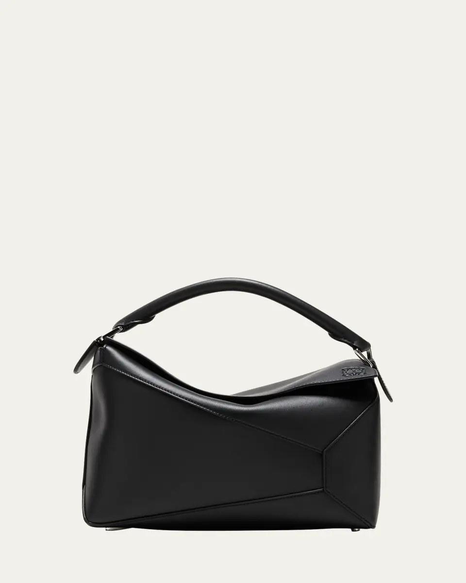 Loewe Puzzle Edge Medium Top-Handle Bag in Grained Leather | Thumbnail 5 Loewe Puzzle Edge Medium Top-Handle Bag in Grained Leather | Thumbnail 5