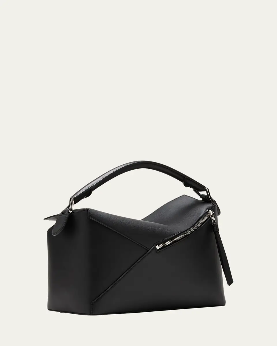 Loewe Puzzle Edge Medium Top-Handle Bag in Grained Leather | Thumbnail 7 Loewe Puzzle Edge Medium Top-Handle Bag in Grained Leather | Thumbnail 7