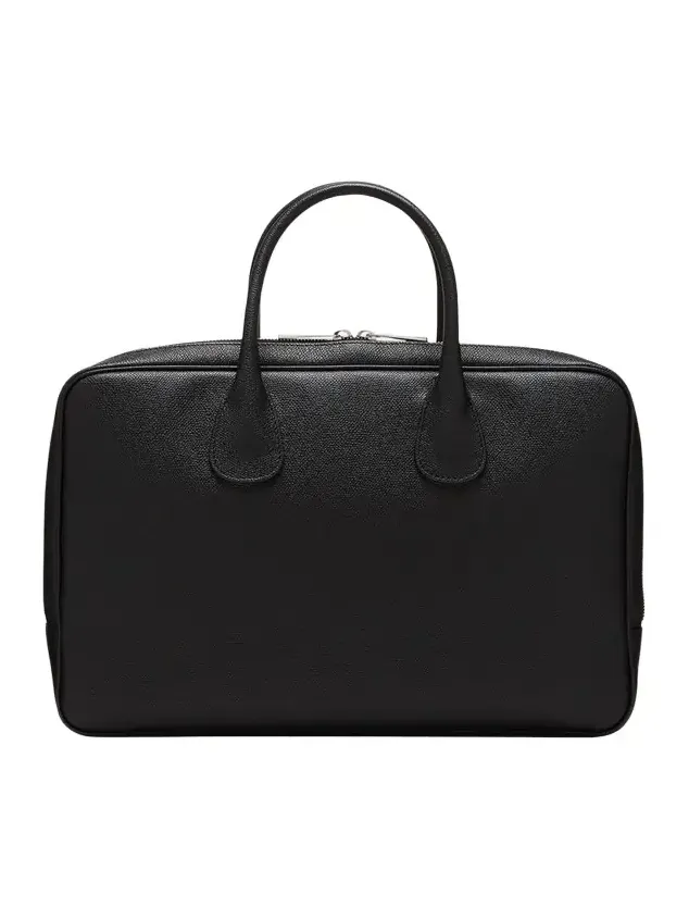 Men's MyLogo Leather Briefcase