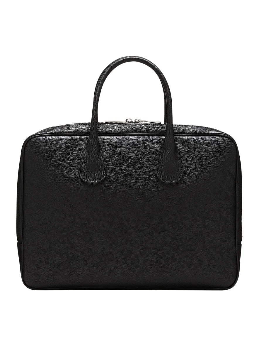 Men's MyLogo Leather Briefcase Men's MyLogo Leather Briefcase