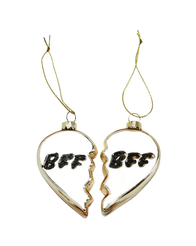 Cody Foster & Co BFF Heart Ornament