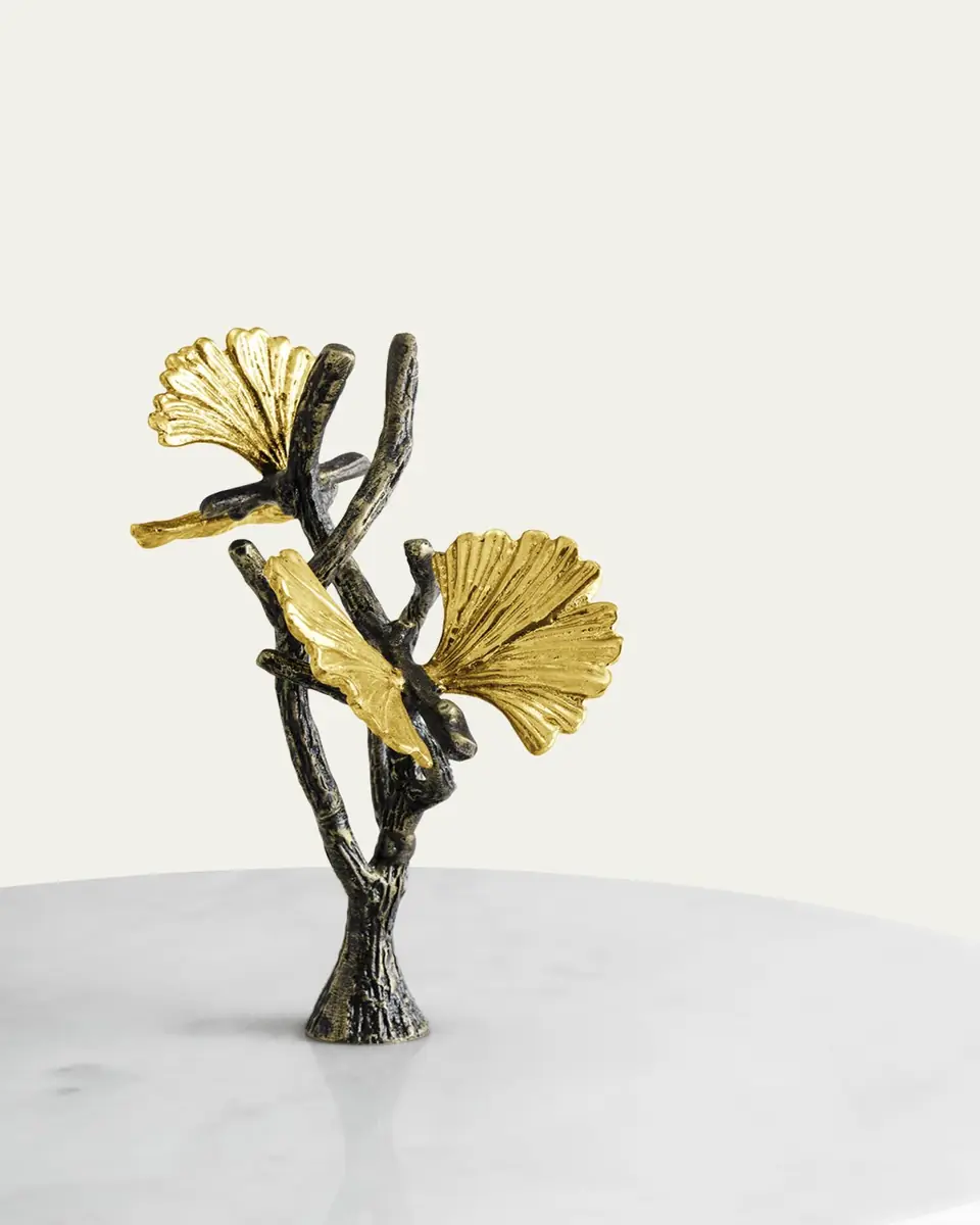 Michael Aram Butterfly Ginkgo Etagere Under counter | Thumbnail 4