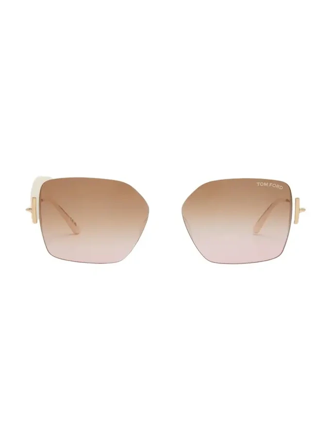 Joanna Amber Acetate Butterfly Sunglasses Joanna Amber Acetate Butterfly Sunglasses