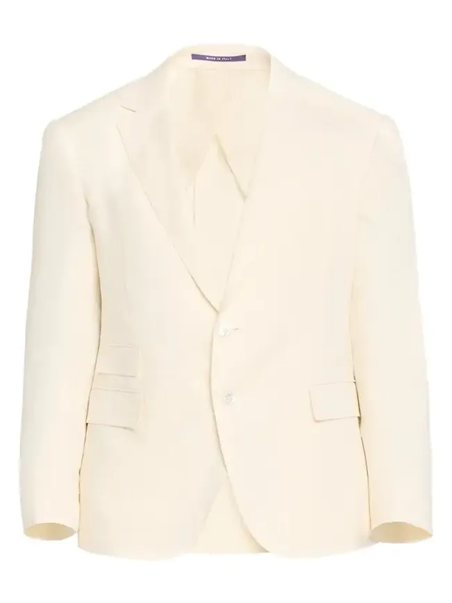 Men's Kent Hand-Tailored Silk-Linen Jacket Men's Kent Hand-Tailored Silk-Linen Jacket