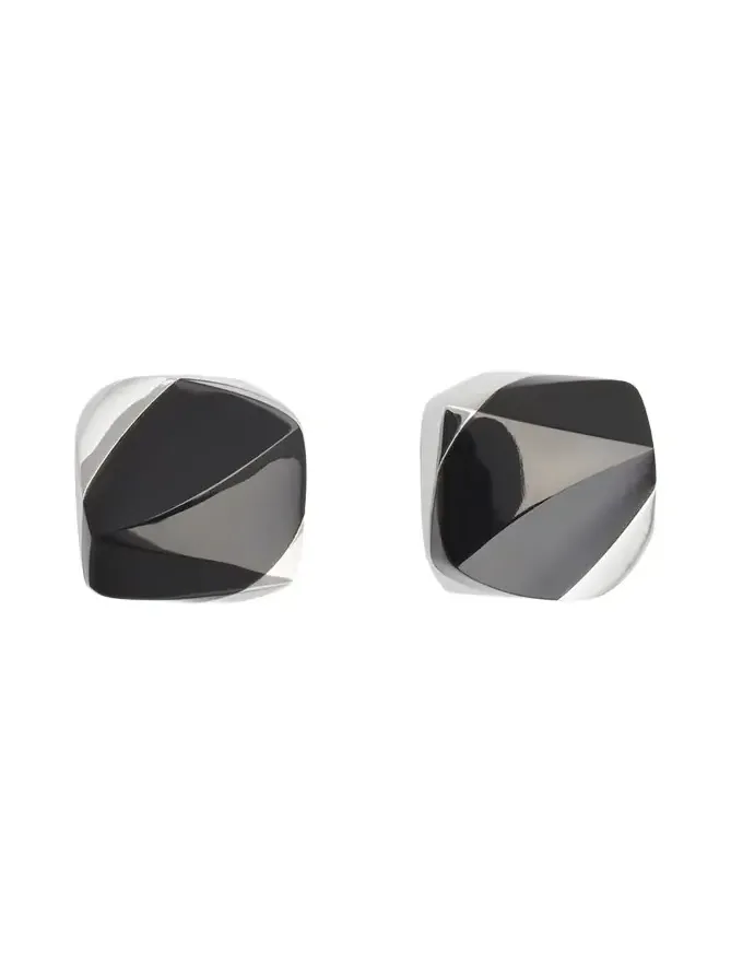 Flat Resin Earrings