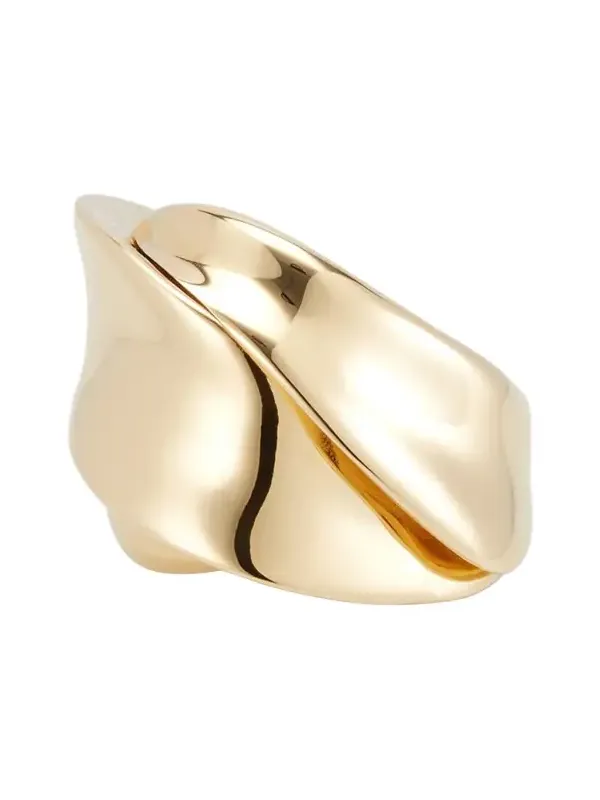 18k Yellow Gold Flux Ring