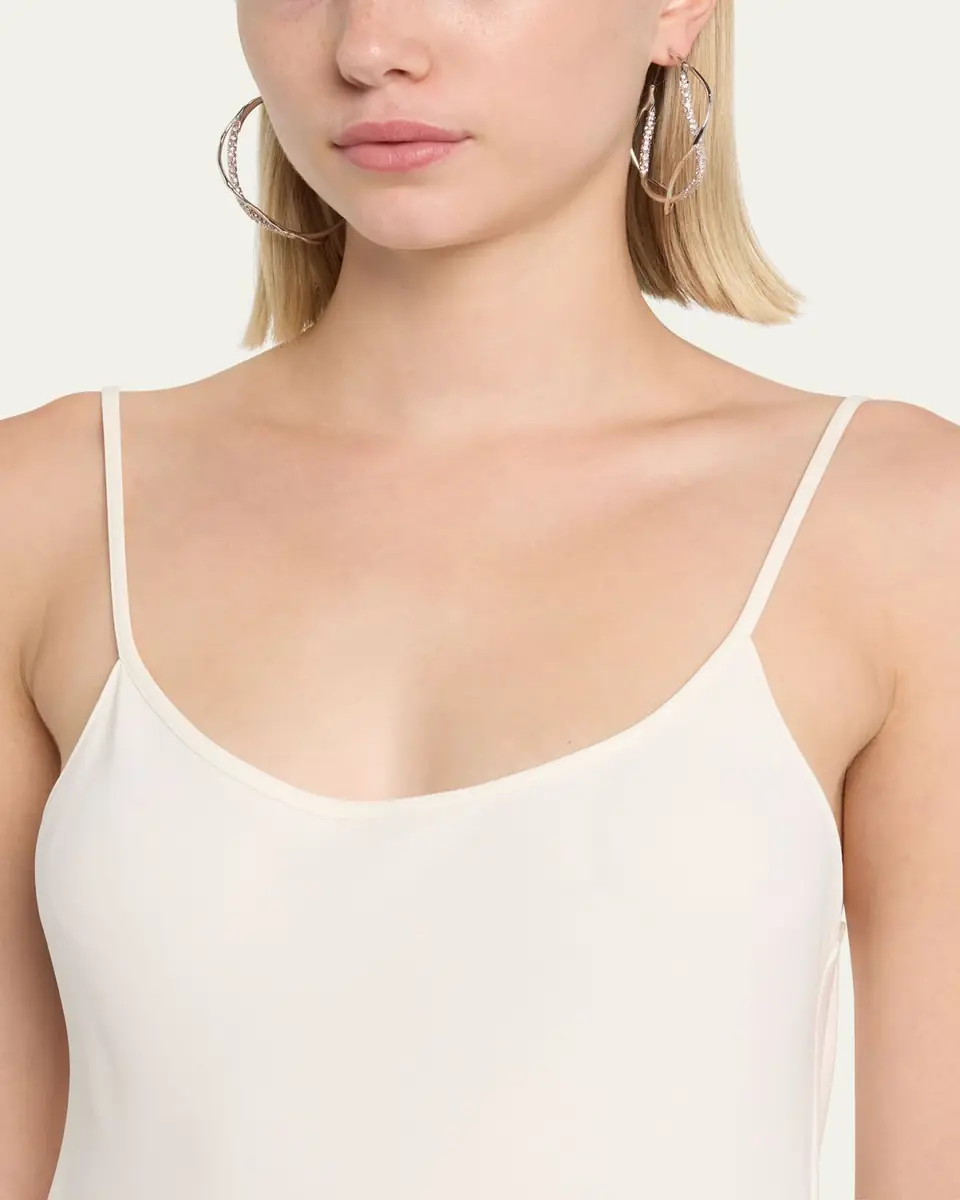 ALEXIS BITTAR Intertwined Pave Hoop Earrings | Thumbnail 2