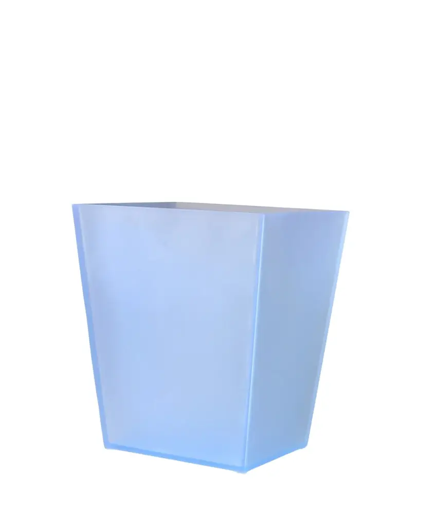 Mike & Ally Frosted Ice Wastebasket and Liner | Image 1 Mike & Ally Frosted Ice Wastebasket and Liner | Image 1