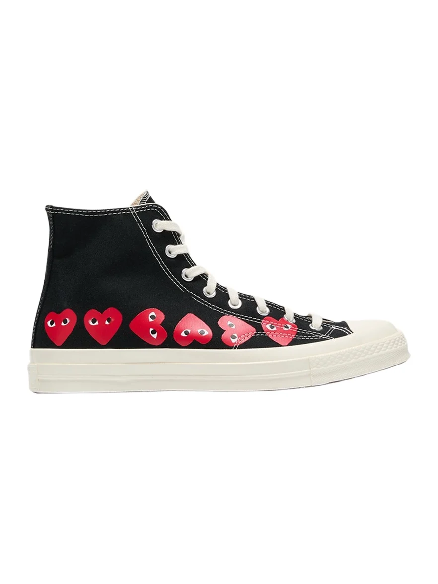 x Converse Men's Chuck 70 Multi Heart High-Top Sneakers x Converse Men's Chuck 70 Multi Heart High-Top Sneakers