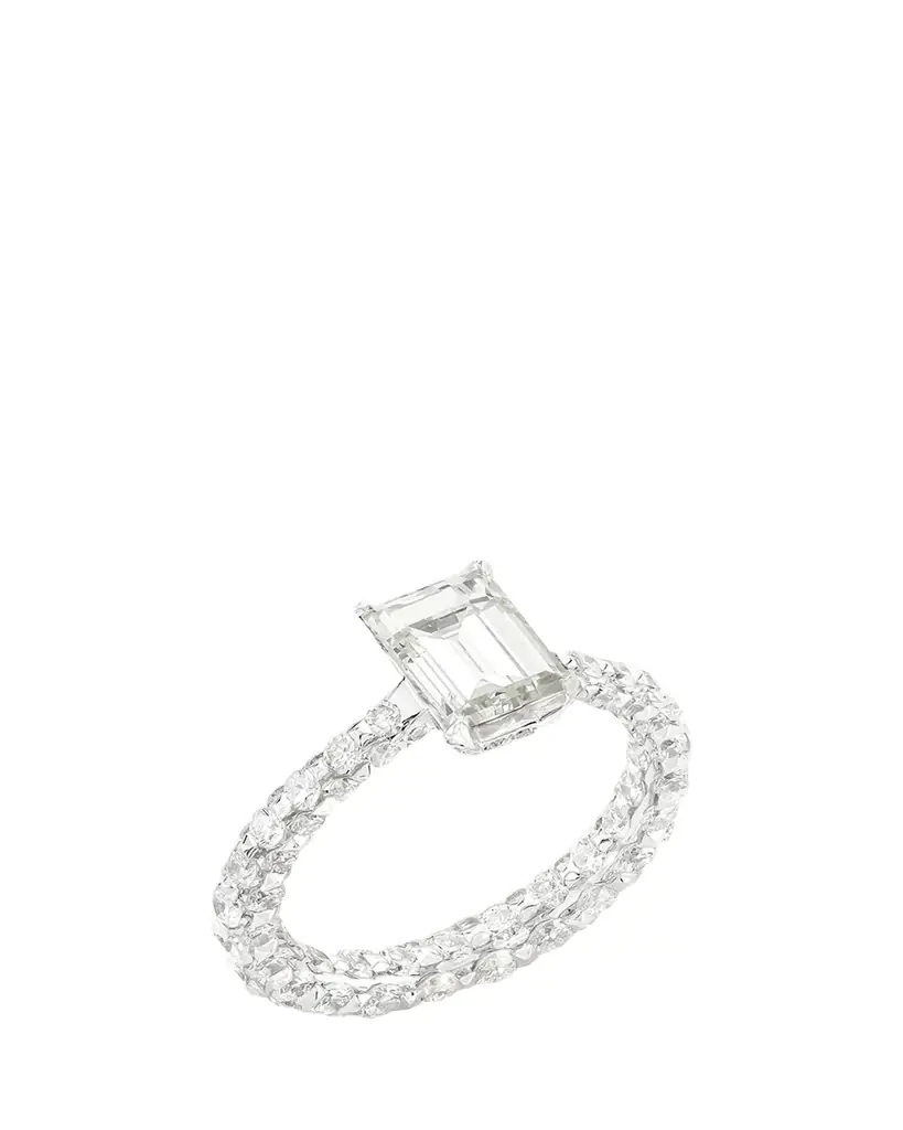 Boghossian White Gold Merveilles Ring with Diamonds | Image 1 Boghossian White Gold Merveilles Ring with Diamonds | Image 1