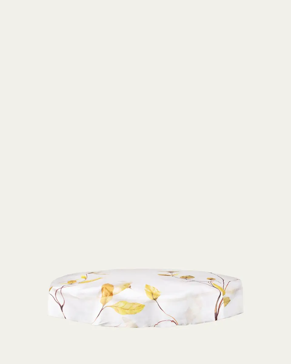 The Lino Japan Yellow Tablecloth, 71" Round | Thumbnail 2
