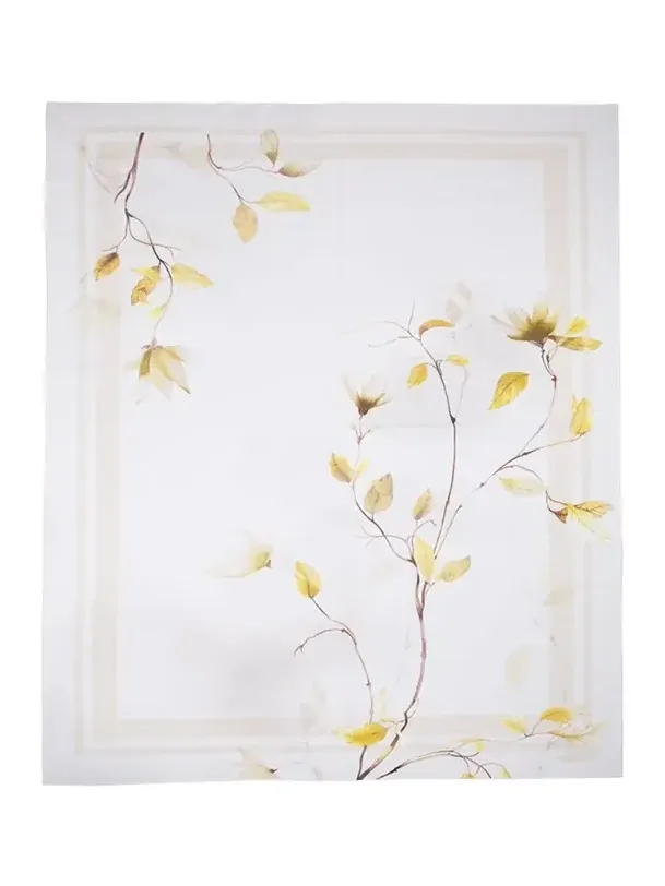 The Lino Japan Yellow Tablecloth, 71" x 125"