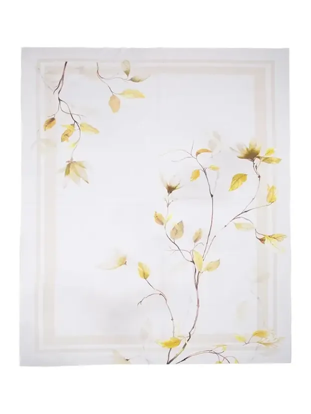 The Lino Japan Yellow Tablecloth, 71" x 98"