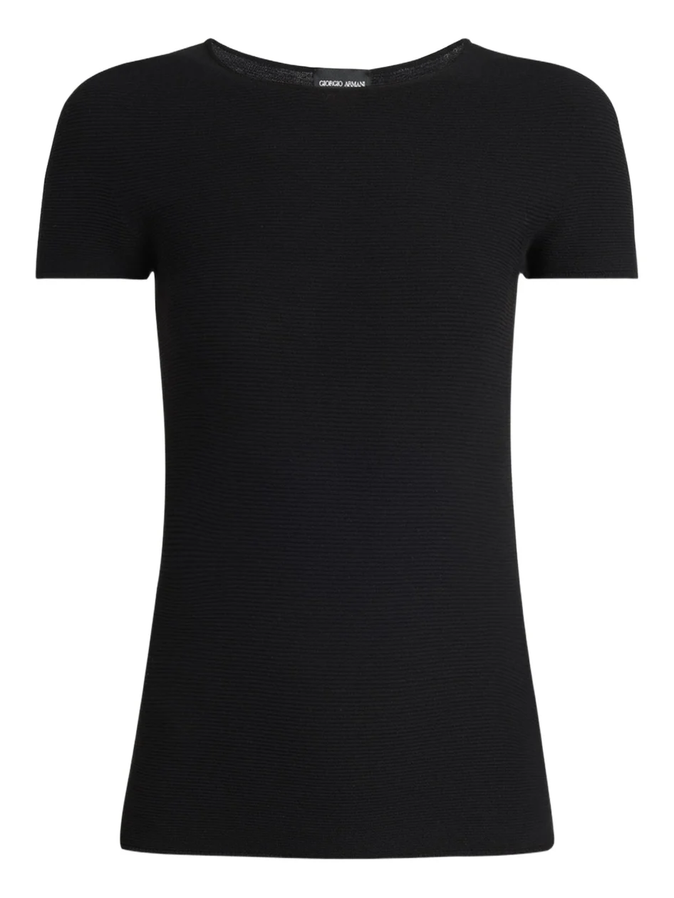 Scoop-Neck Short-Sleeve Tee Scoop-Neck Short-Sleeve Tee