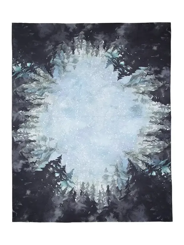 The Lino Night Tablecloth, 71" x 98"