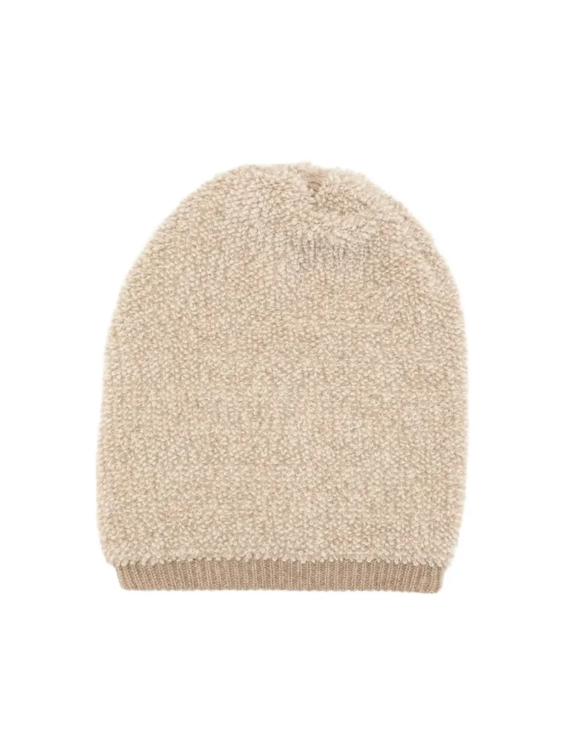 Inverni Bouclé Knit Beanie