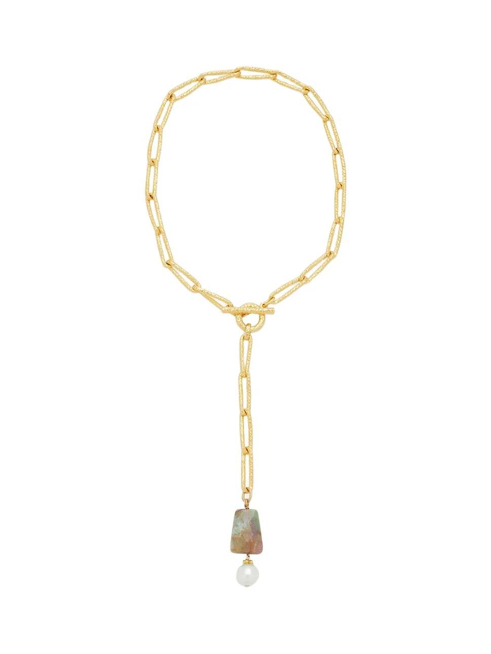 24K YG Electroplated Necklac 24K YG Electroplated Necklac