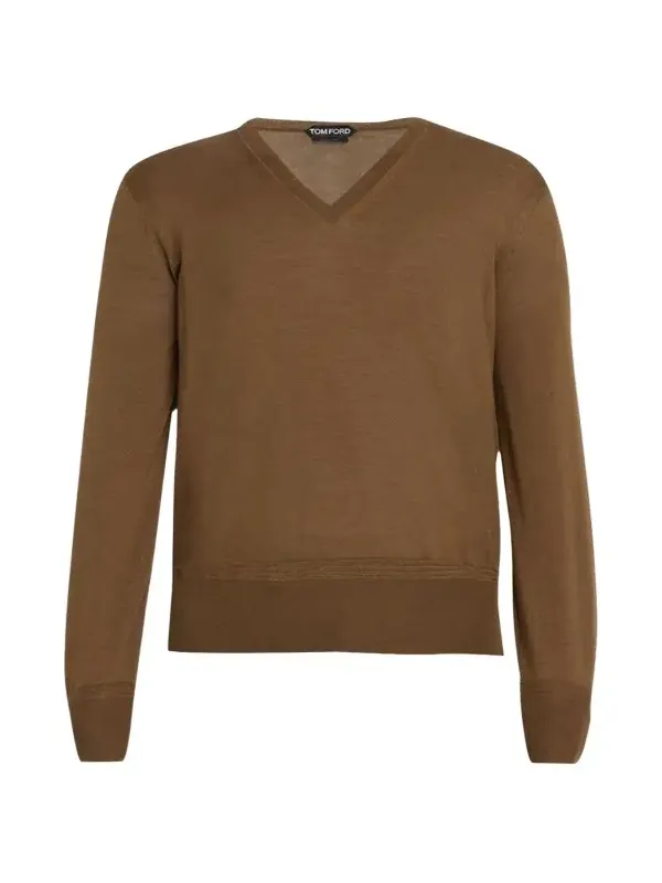 Men's Cashmere V-Neck Sweater Men's Cashmere V-Neck Sweater