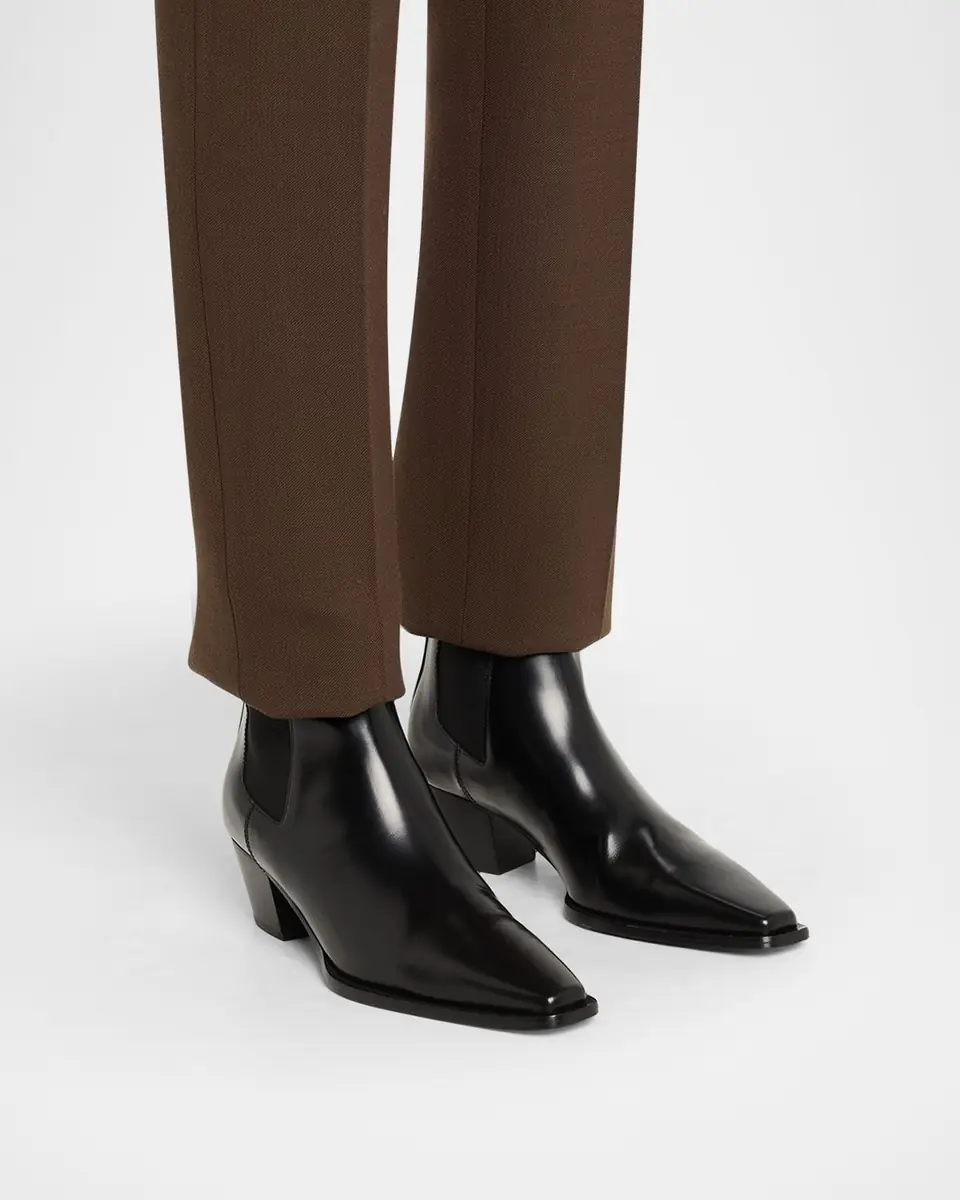 TOTEME City Calfskin Chelsea Ankle Boots | Thumbnail 6