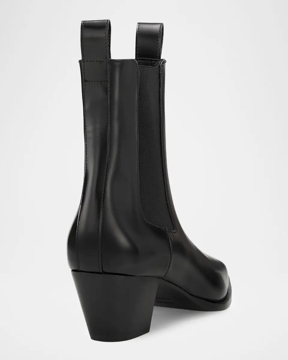 TOTEME City Calfskin Chelsea Ankle Boots | Thumbnail 8