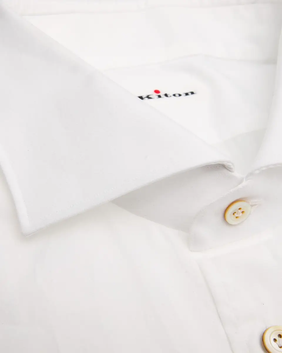 Kiton Men's Cotton Dress Shirt | Thumbnail 2