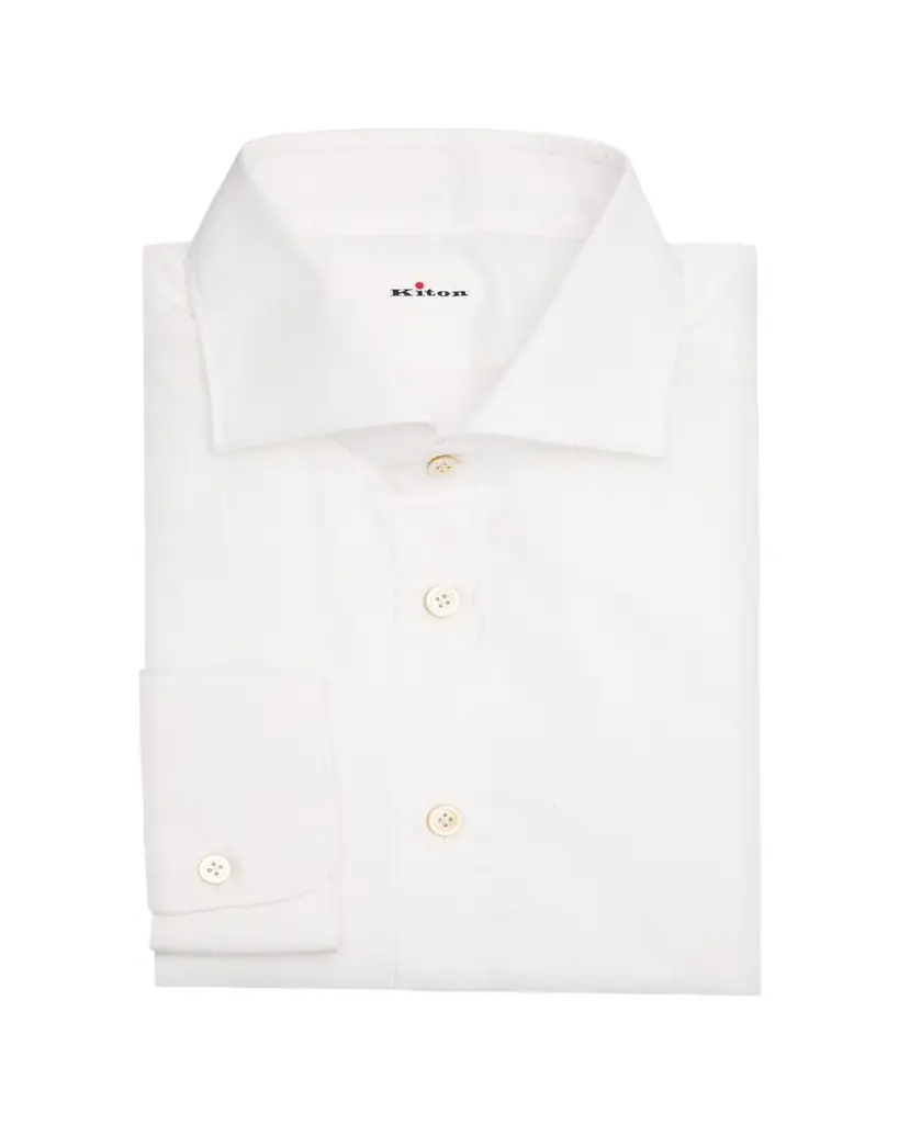 Kiton Men's Cotton Dress Shirt | Image 1 Kiton Men's Cotton Dress Shirt | Image 1