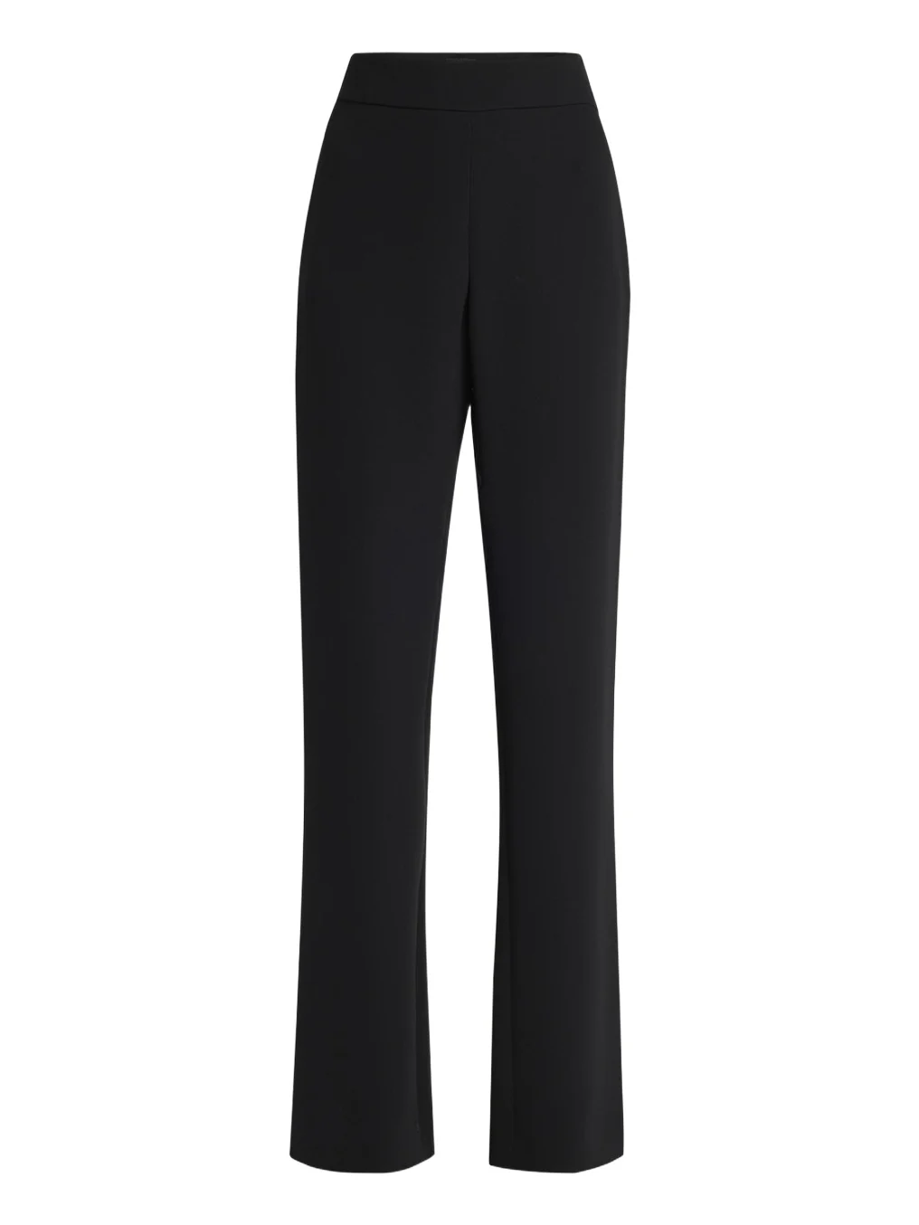 Black Cady Straight-Leg Pants