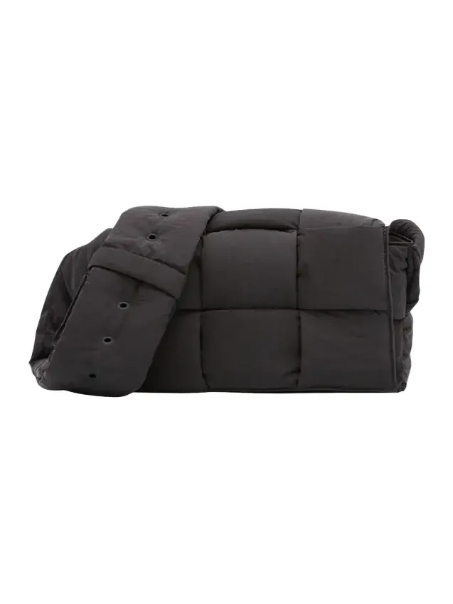 Bottega Veneta Men's Padded Tech Cassette Nylon Crossbody Bag