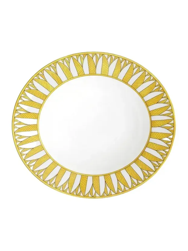 HERMÈS Soleil d'Hermes Pasta Plate