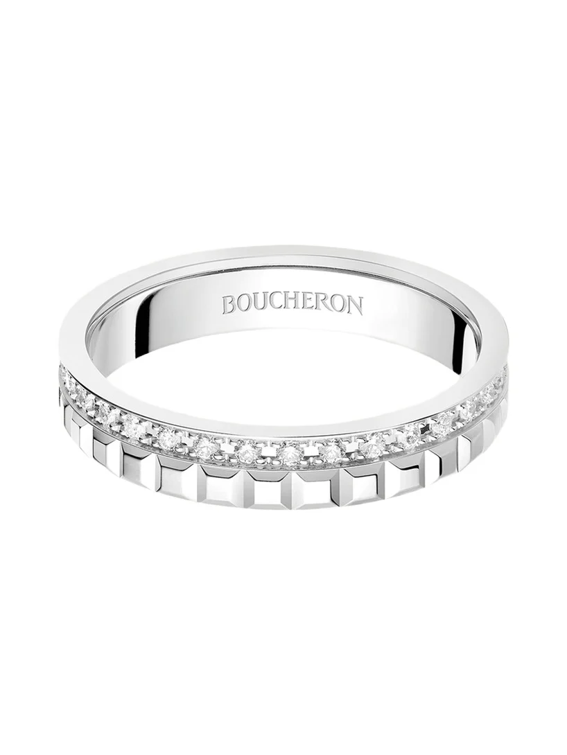 White Gold Quatre Diamond Ring White Gold Quatre Diamond Ring