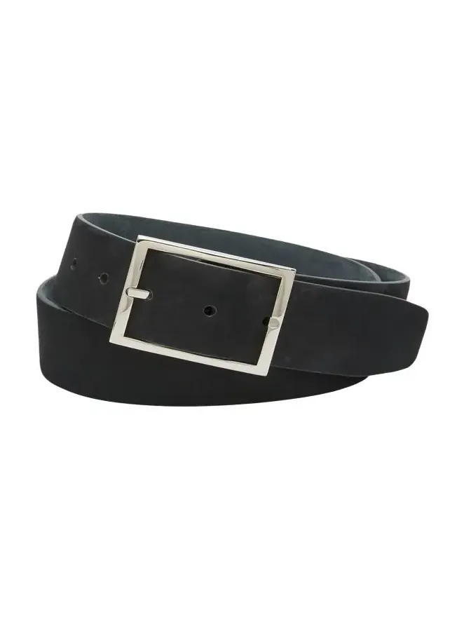 Reversible Nubuck Suede Belt
