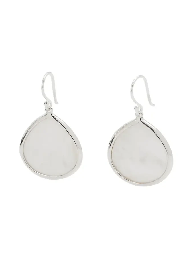 Small Teardrop Earrings in Sterling Silver