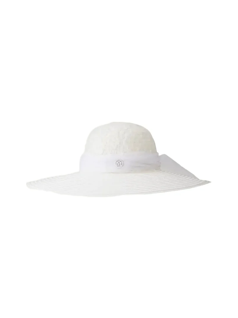Large-Brim Blanche Bridal Hat Large-Brim Blanche Bridal Hat