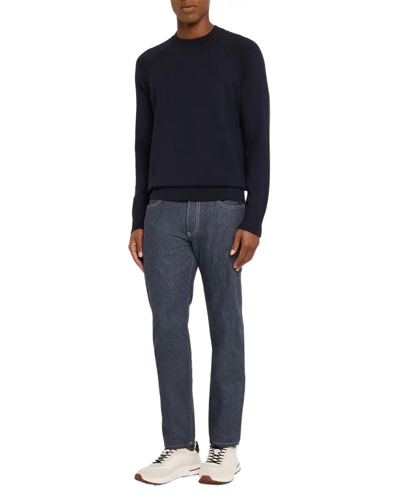 Loro Piana Men's Girocollo Balfour Crewneck Sweater | Image 1 Loro Piana Men's Girocollo Balfour Crewneck Sweater | Image 1