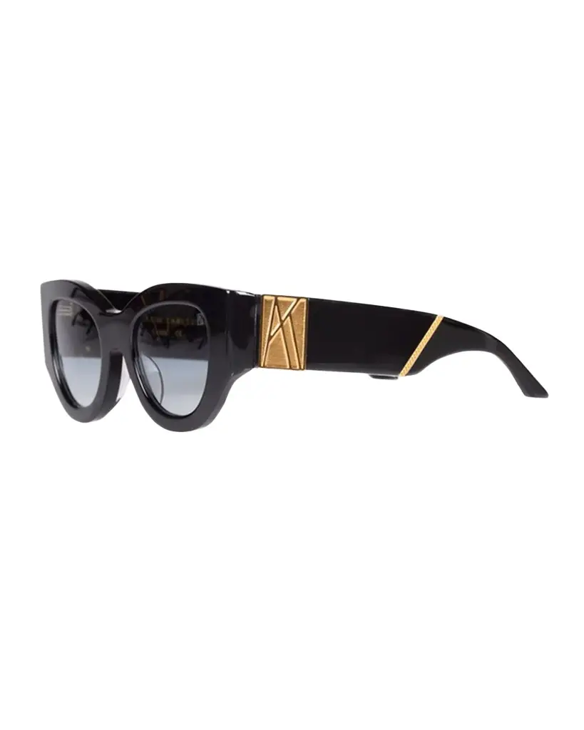 Anna-Karin Karlsson Lucky Goes to Vegas Embellished Acetate & Metal Cat-Eye Sunglasses | Image 1 Anna-Karin Karlsson Lucky Goes to Vegas Embellished Acetate & Metal Cat-Eye Sunglasses | Image 1