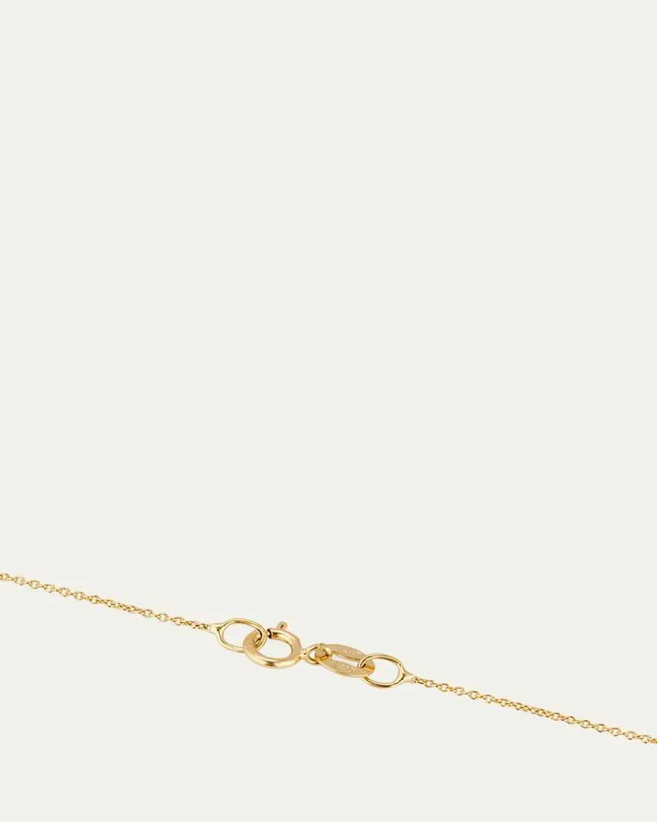 Lizzie Mandler Fine Jewelry 18K Micro Crescent Links Necklace | Thumbnail 4