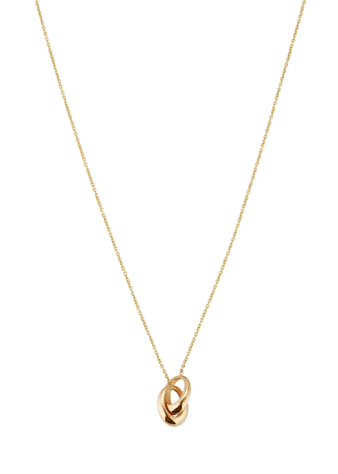 18K Micro Crescent Links Necklace 18K Micro Crescent Links Necklace