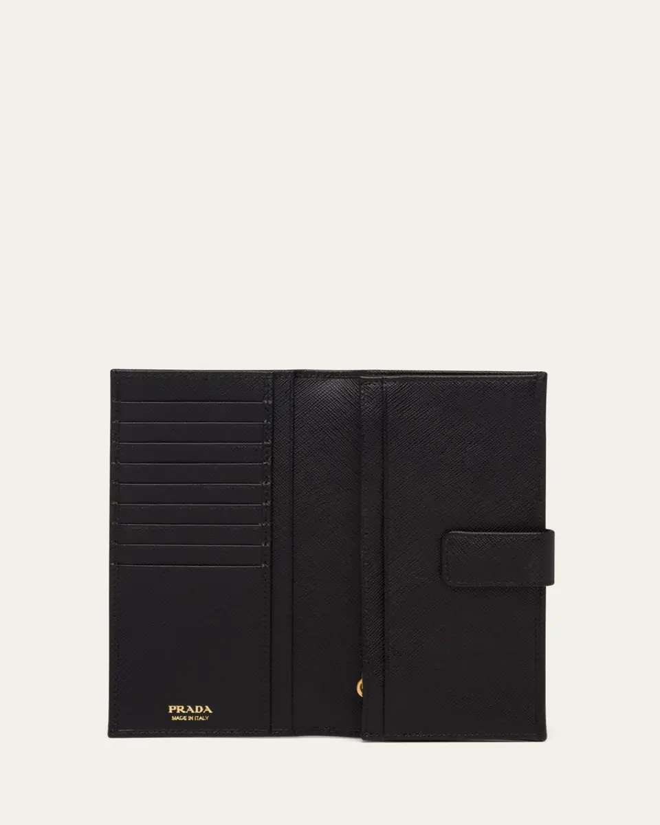 Prada Medium Bifold Leather Wallet | Thumbnail 3