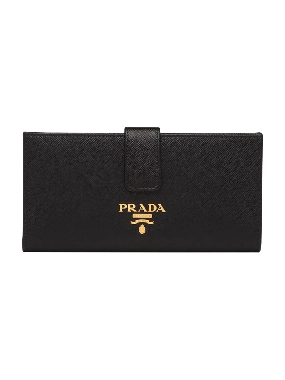 Prada Medium Bifold Leather Wallet