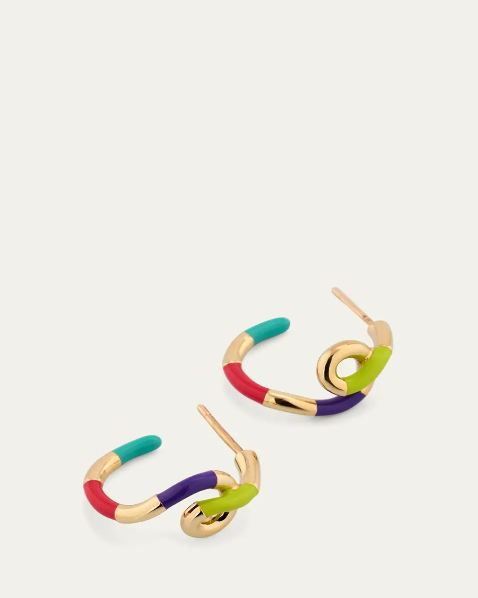 Bea Bongiasca Multi Frequency Hoop Earrings | Thumbnail 3
