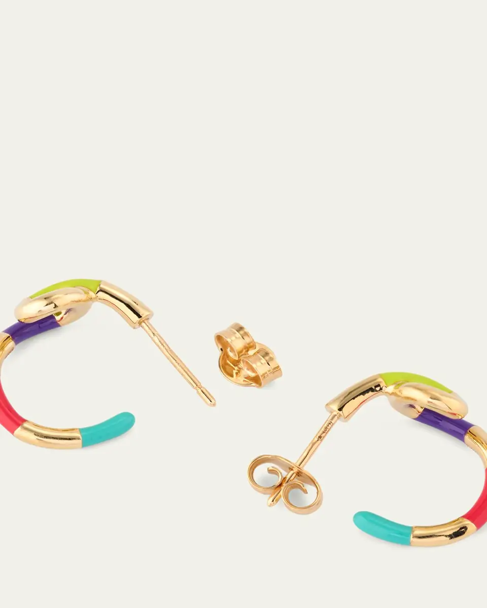 Bea Bongiasca Multi Frequency Hoop Earrings | Thumbnail 4