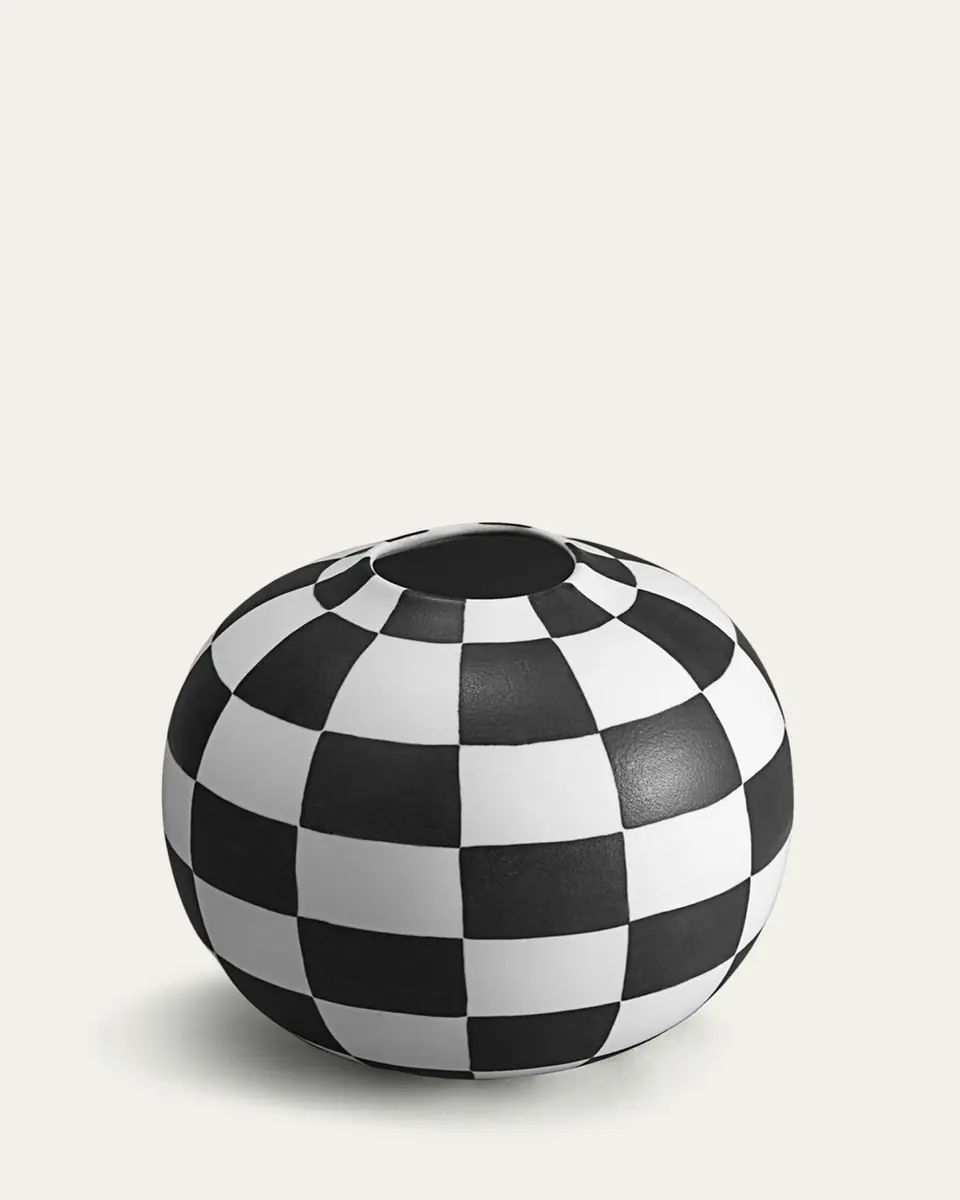 L'Objet Small Damier Vase | Thumbnail 2 L'Objet Small Damier Vase | Thumbnail 2