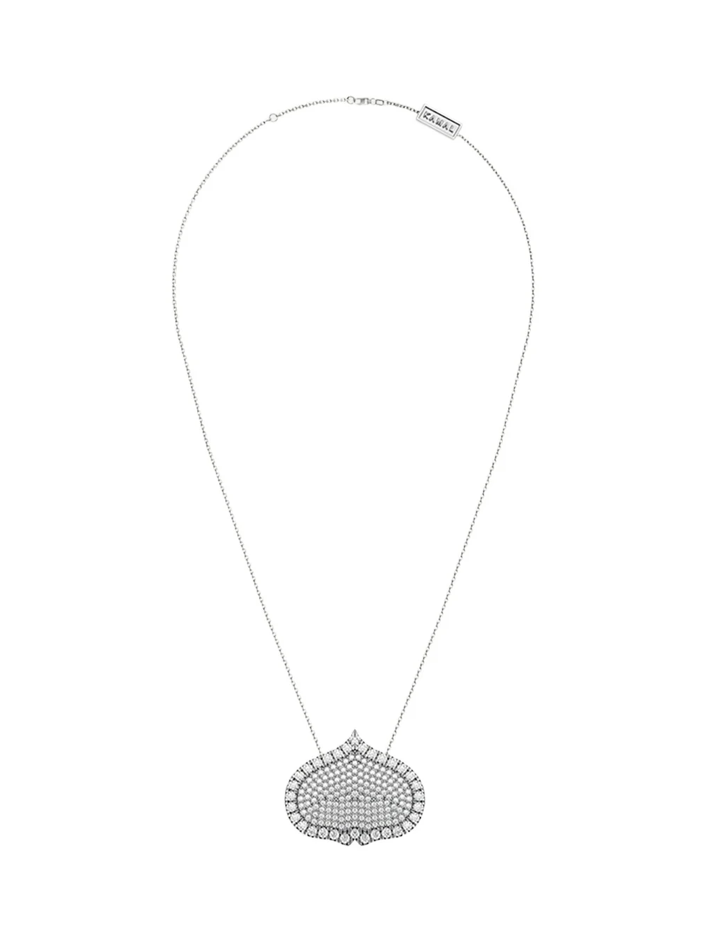 Eye Adore Diamond Pave Pendant Necklace, 25mm Eye Adore Diamond Pave Pendant Necklace, 25mm